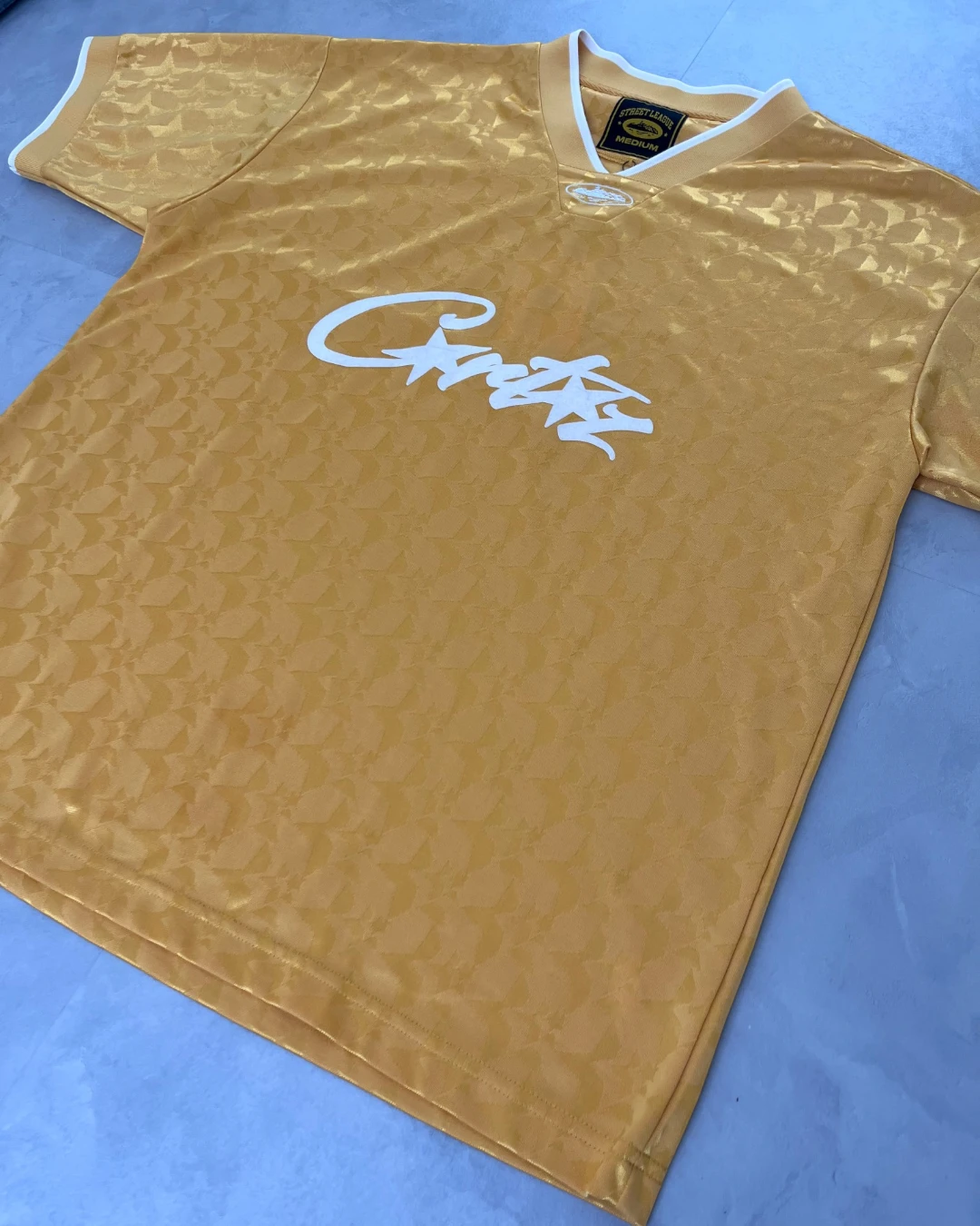 Corteiz Allstarz Jersey yellow – M