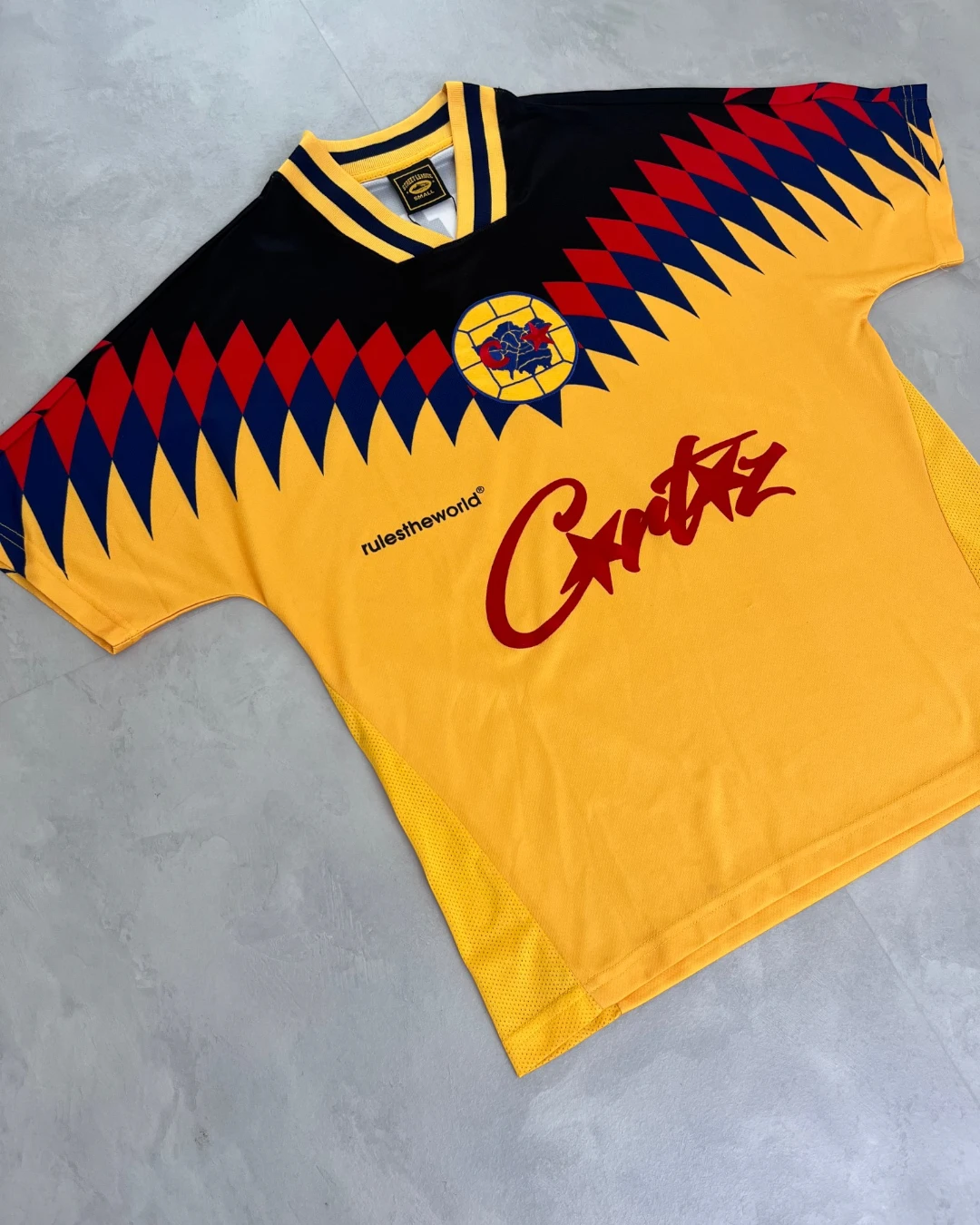 Corteiz Cup O America Jersey yellow – S