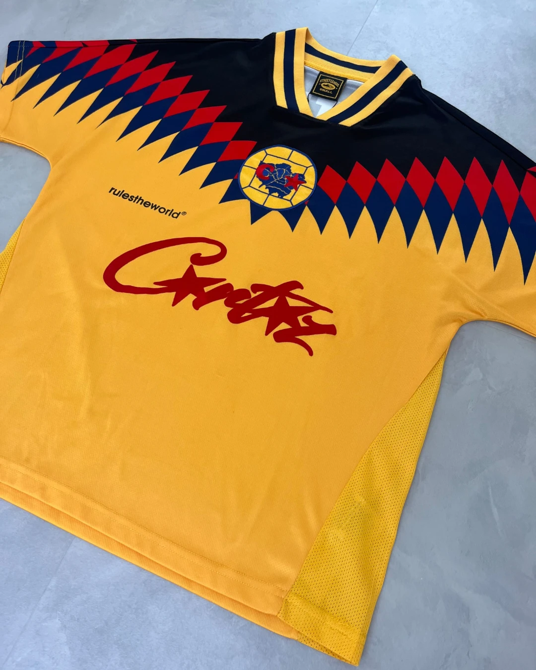 Corteiz Cup O America Jersey yellow – S