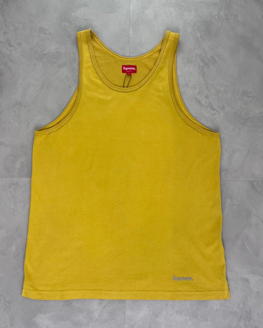 Supreme Tank Top yellow - (GRADE A) / L
