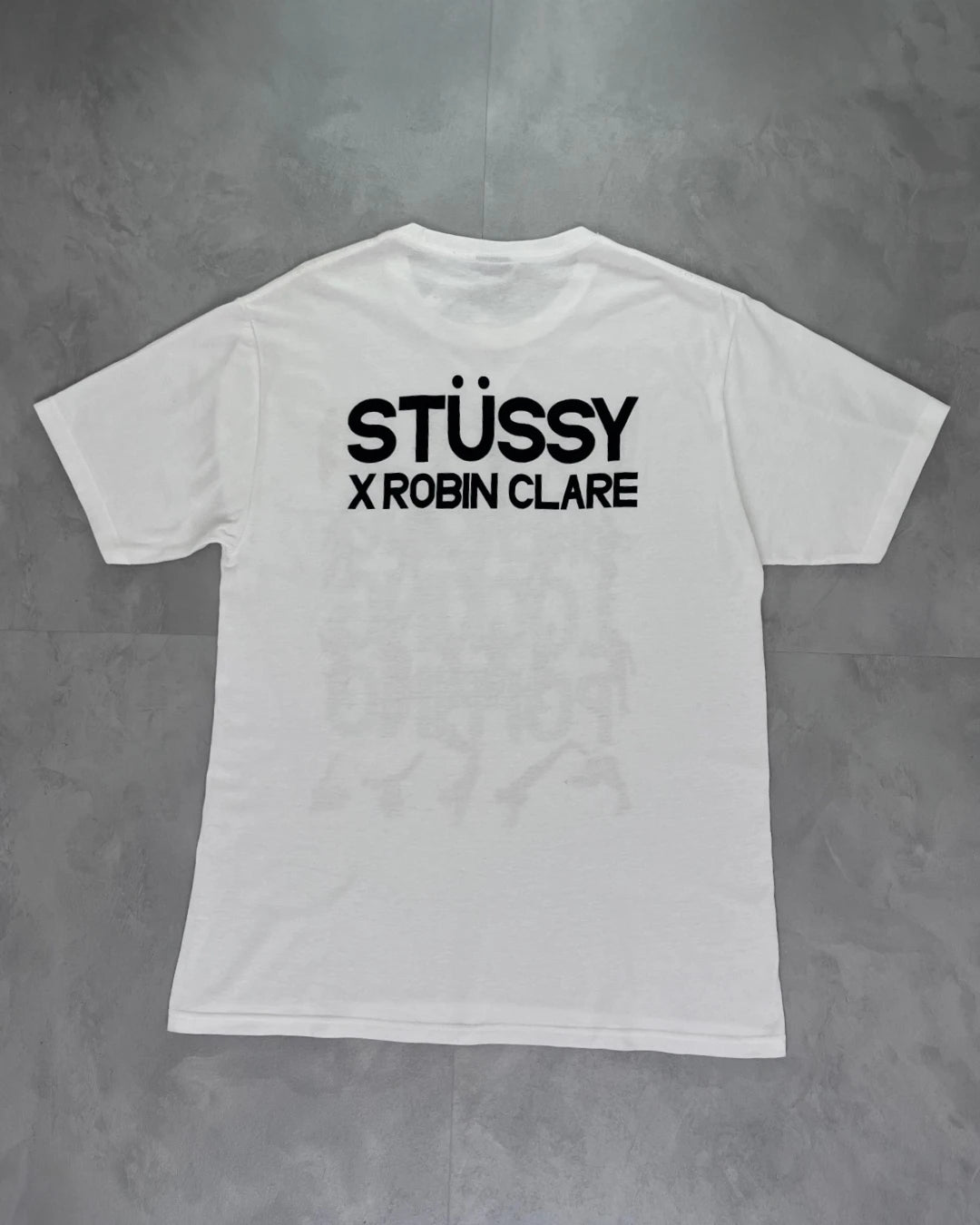 Stussy Breaking T Shirt white / gold - M