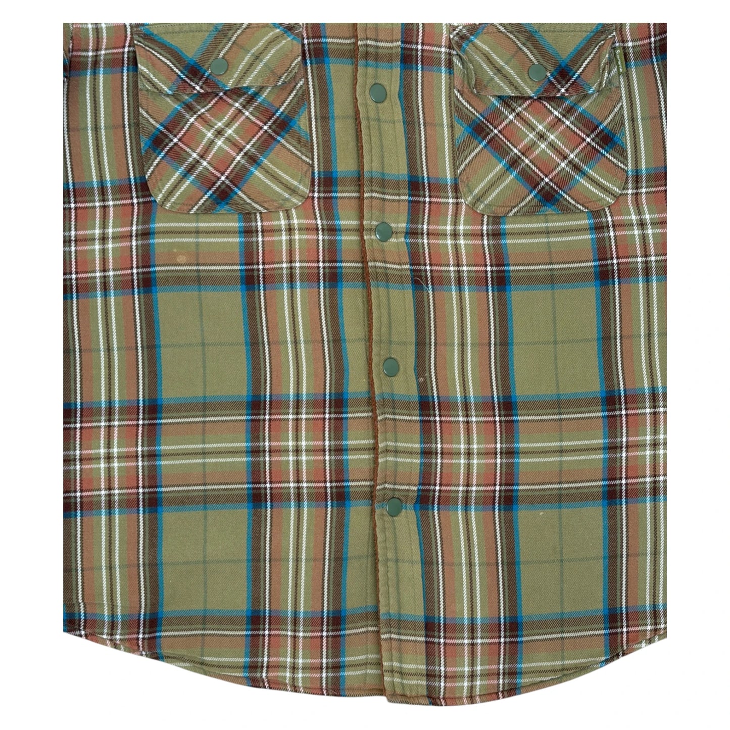 Supreme Fleece Lined Flannel Shirt green - M