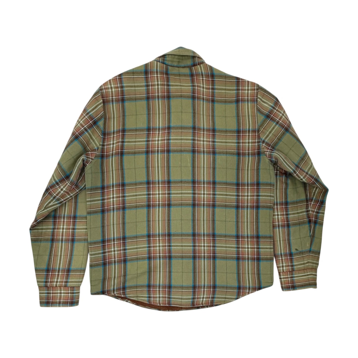 Supreme Fleece Lined Flannel Shirt green - M