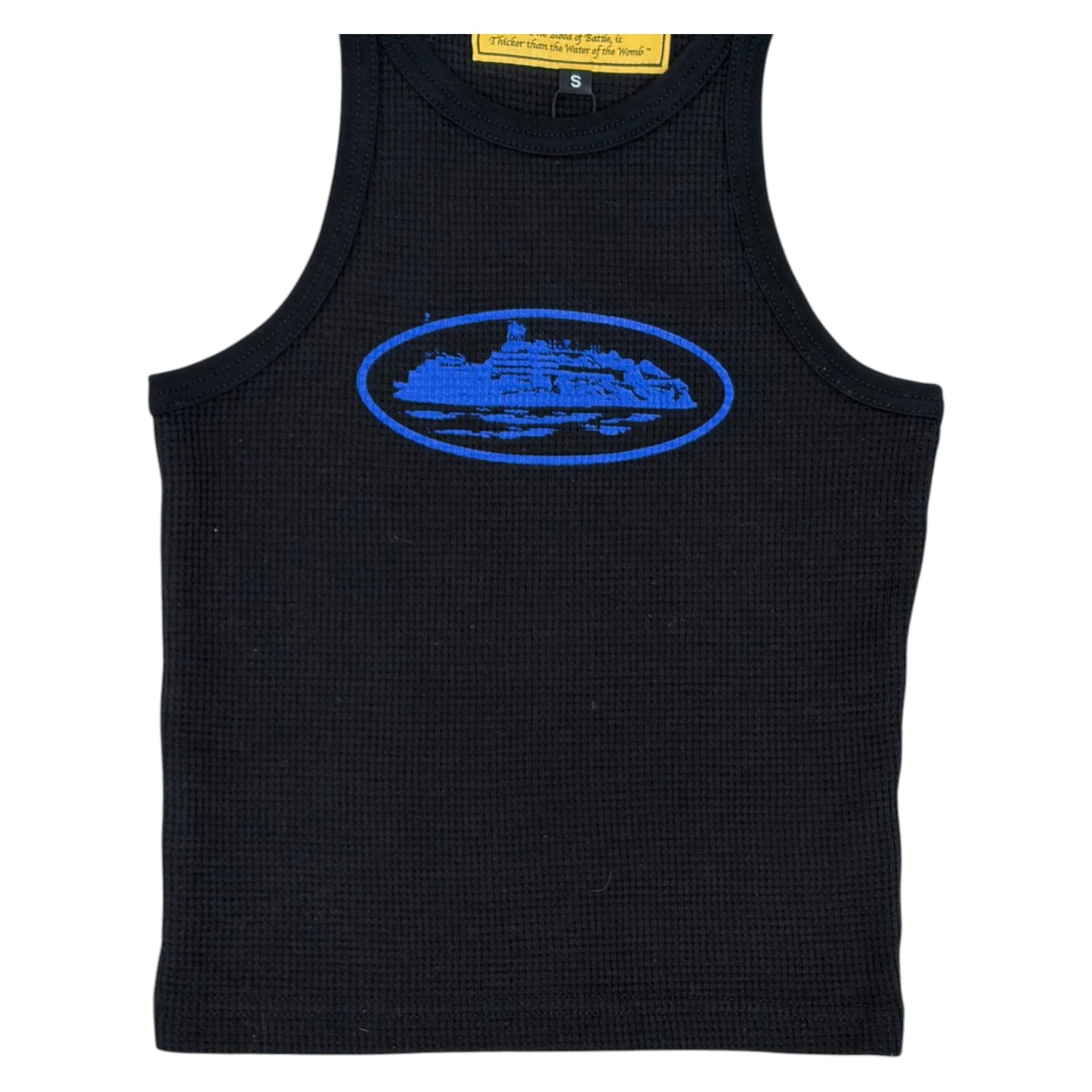 Corteiz Alcatraz Tank Top black blue - S