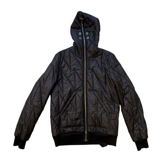 Rick Owens Drkshdw Hooded Gimp Quilted Jacket - M