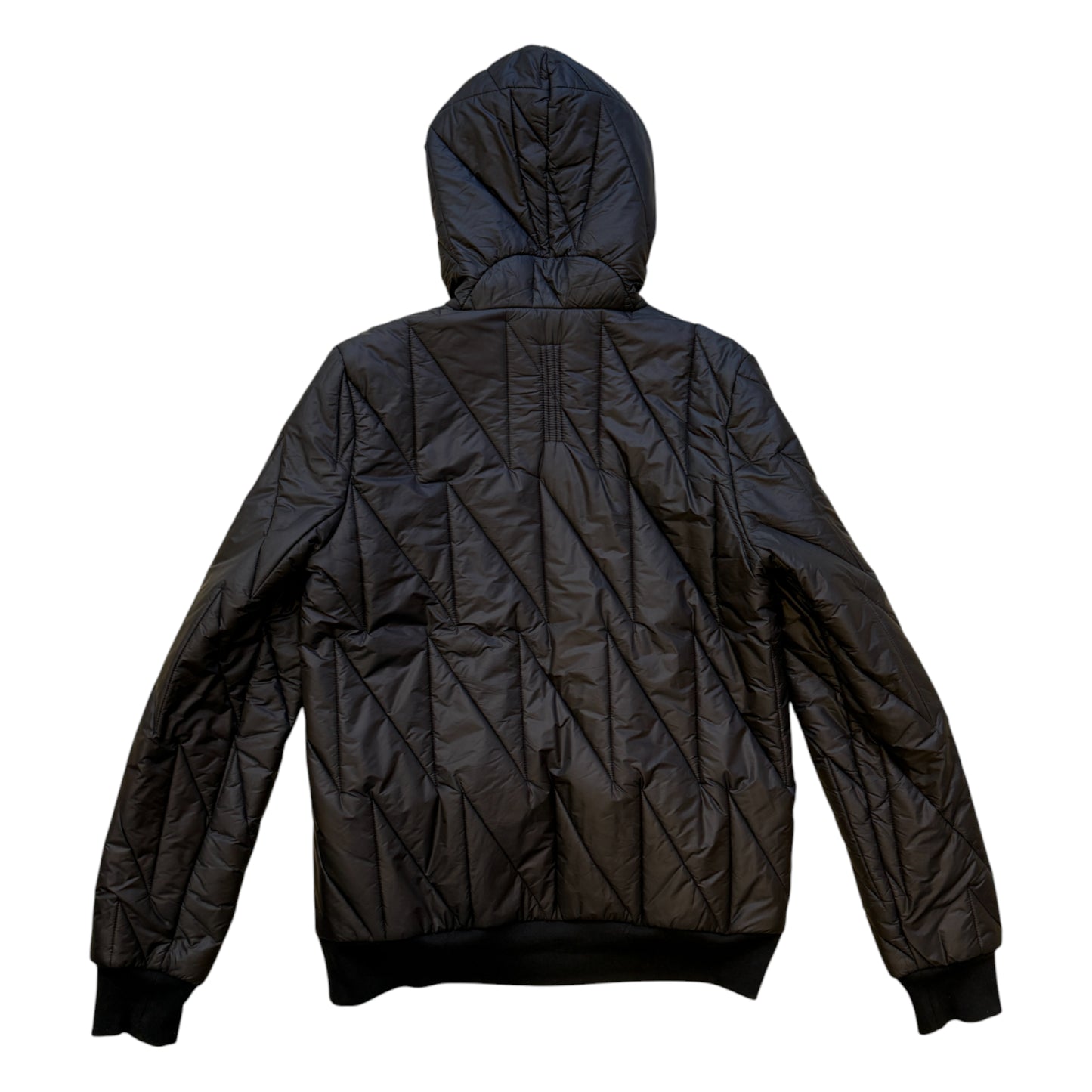Rick Owens Drkshdw Hooded Gimp Quilted Jacket - M