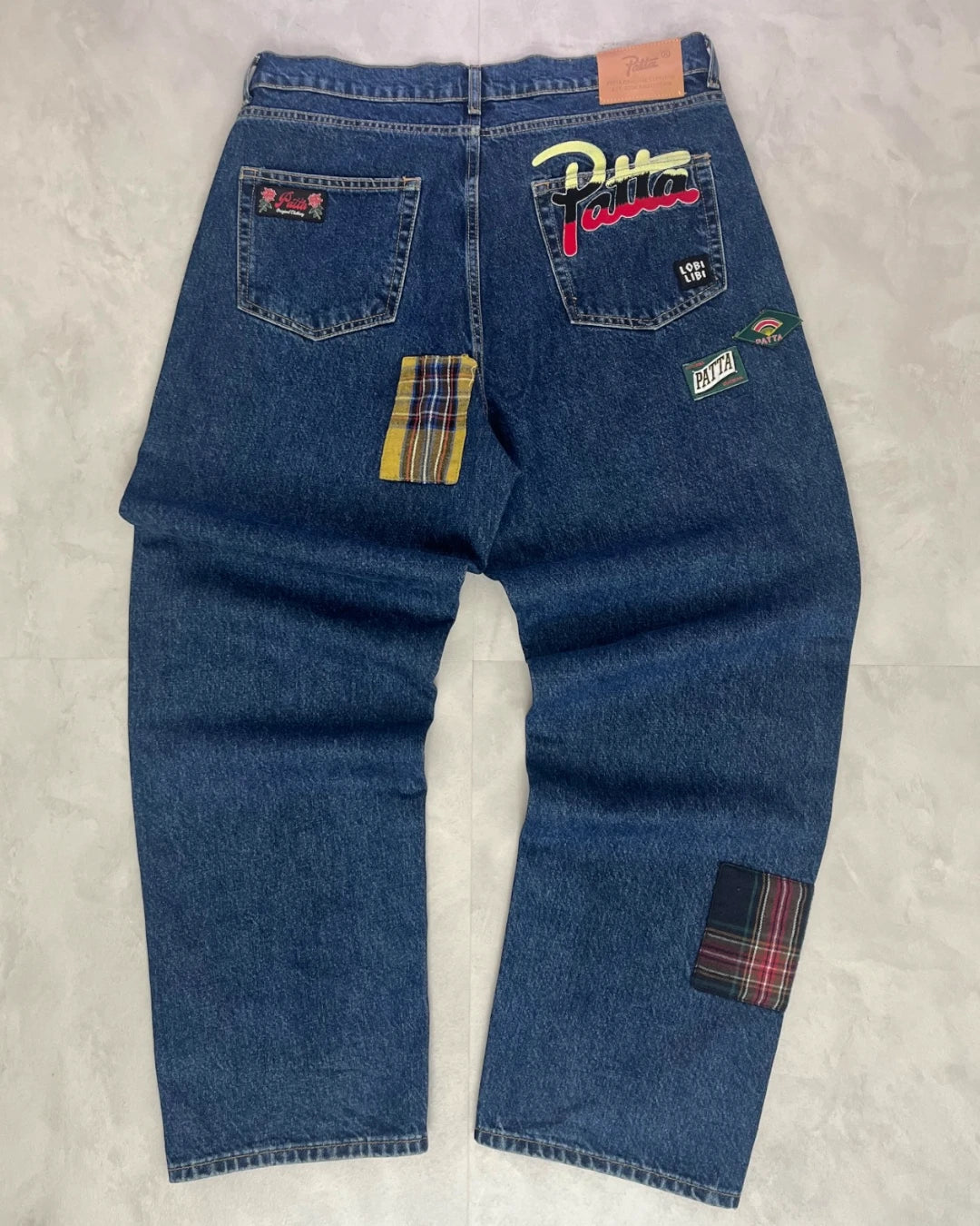 Patta Whole Lotta Labels Denim Pants blue – (NEW) / W34