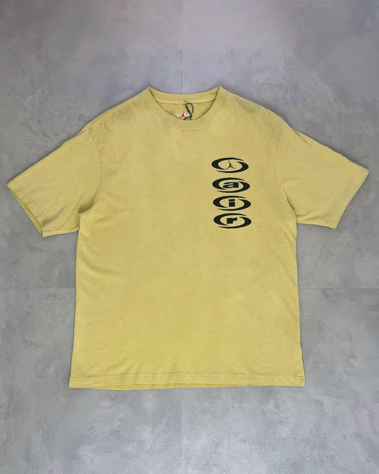 Jordan X Cactus Jack Graphic T Shirt yellow – M