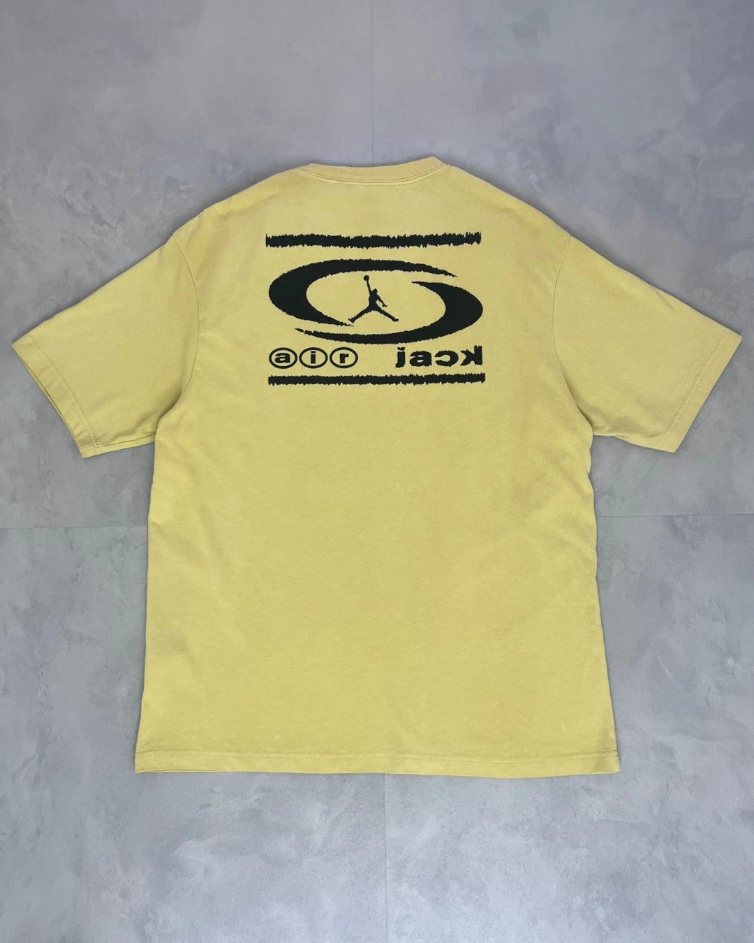 Jordan X Cactus Jack Graphic T Shirt yellow – M