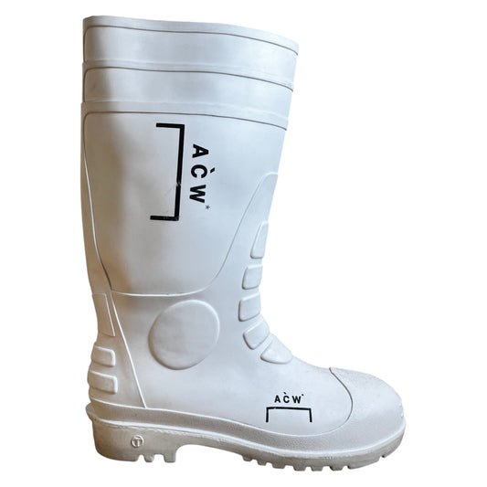ACW Steel Toe Boots white - (GRADE A) / UK9.5