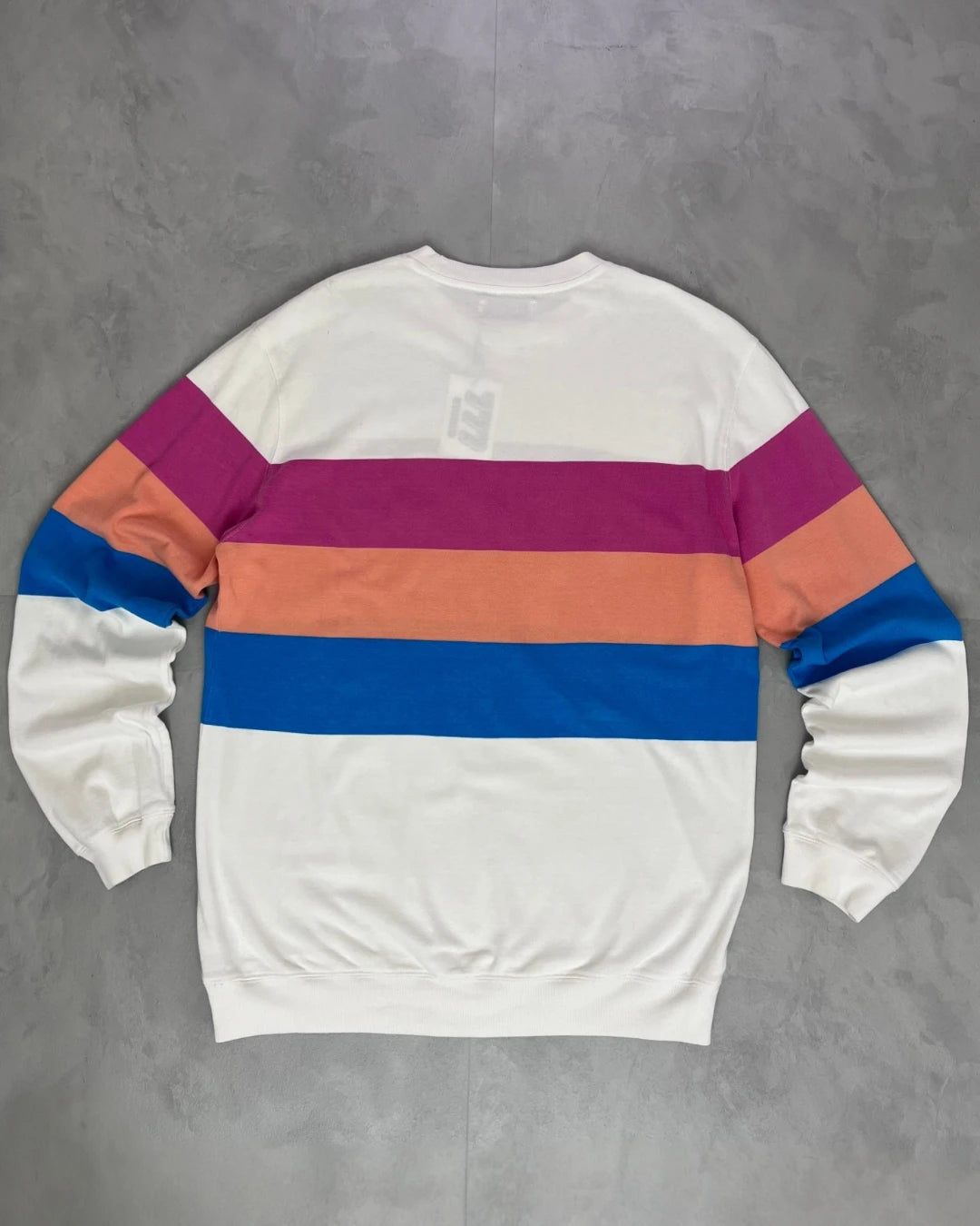 Palace Colour Block Crewneck white – (GRADE A) / XL