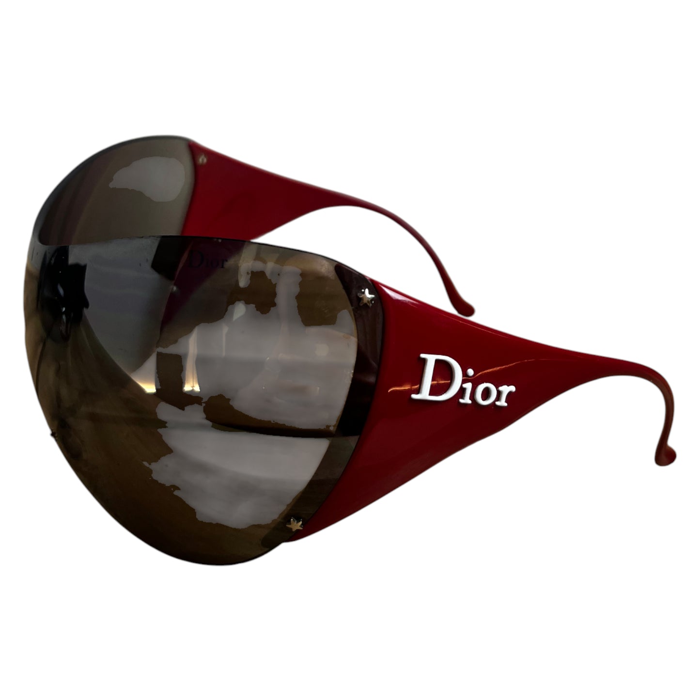 Dior Racer Sunglasses red