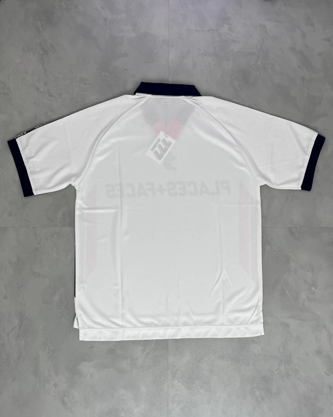 Places + Faces Football Jersey white / navy / red – (NEW) / M