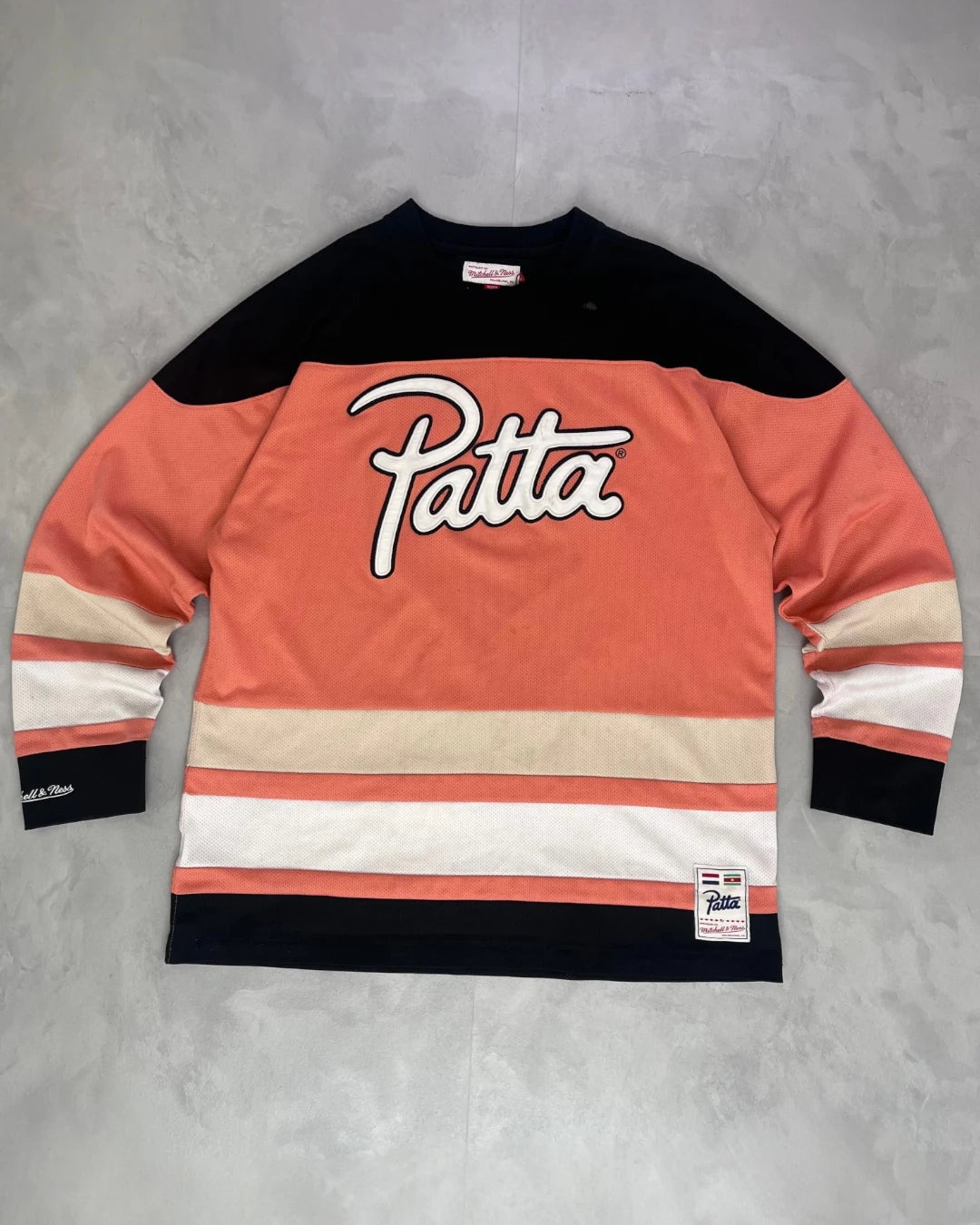 Patta X Joe FreshGoods Knitted Football Jersey orange – (NEW) / S