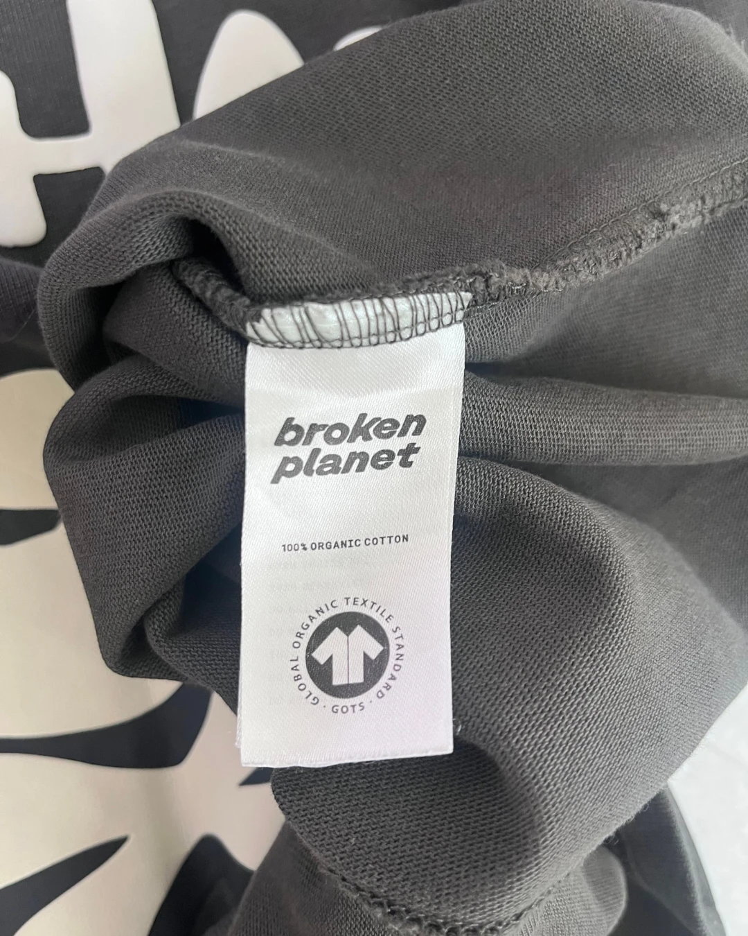 Broken Planet Total Chaos T-Shirt faded black – M