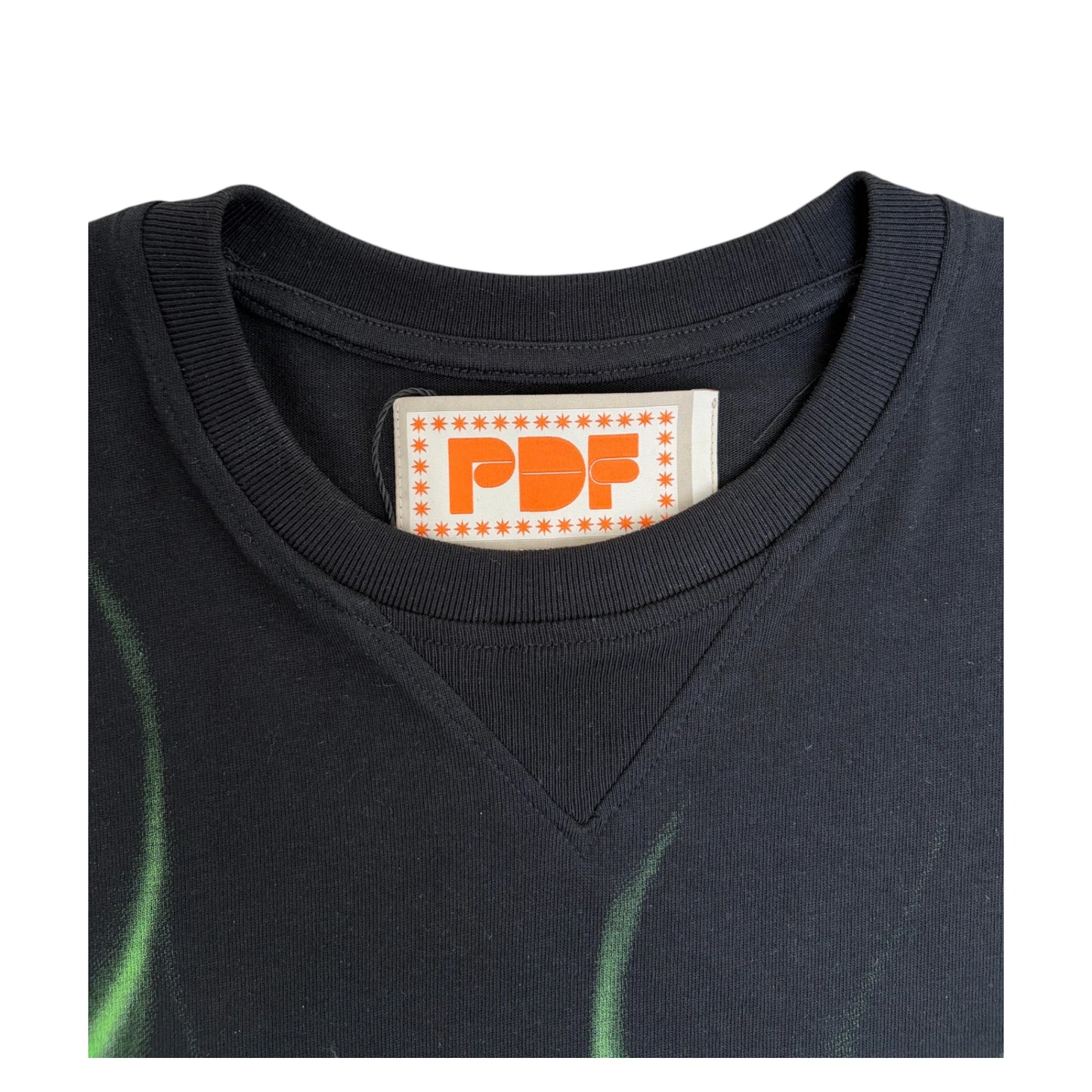 PDF CHANNEL Men's 'La Flame' Long Sleeve T-Shirt black - XS