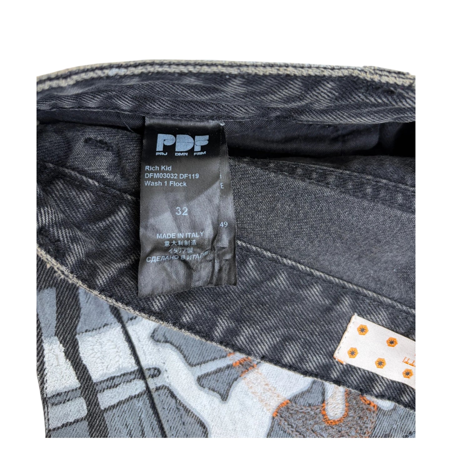 PDF CHANNEL Camo Jeans grey - W32