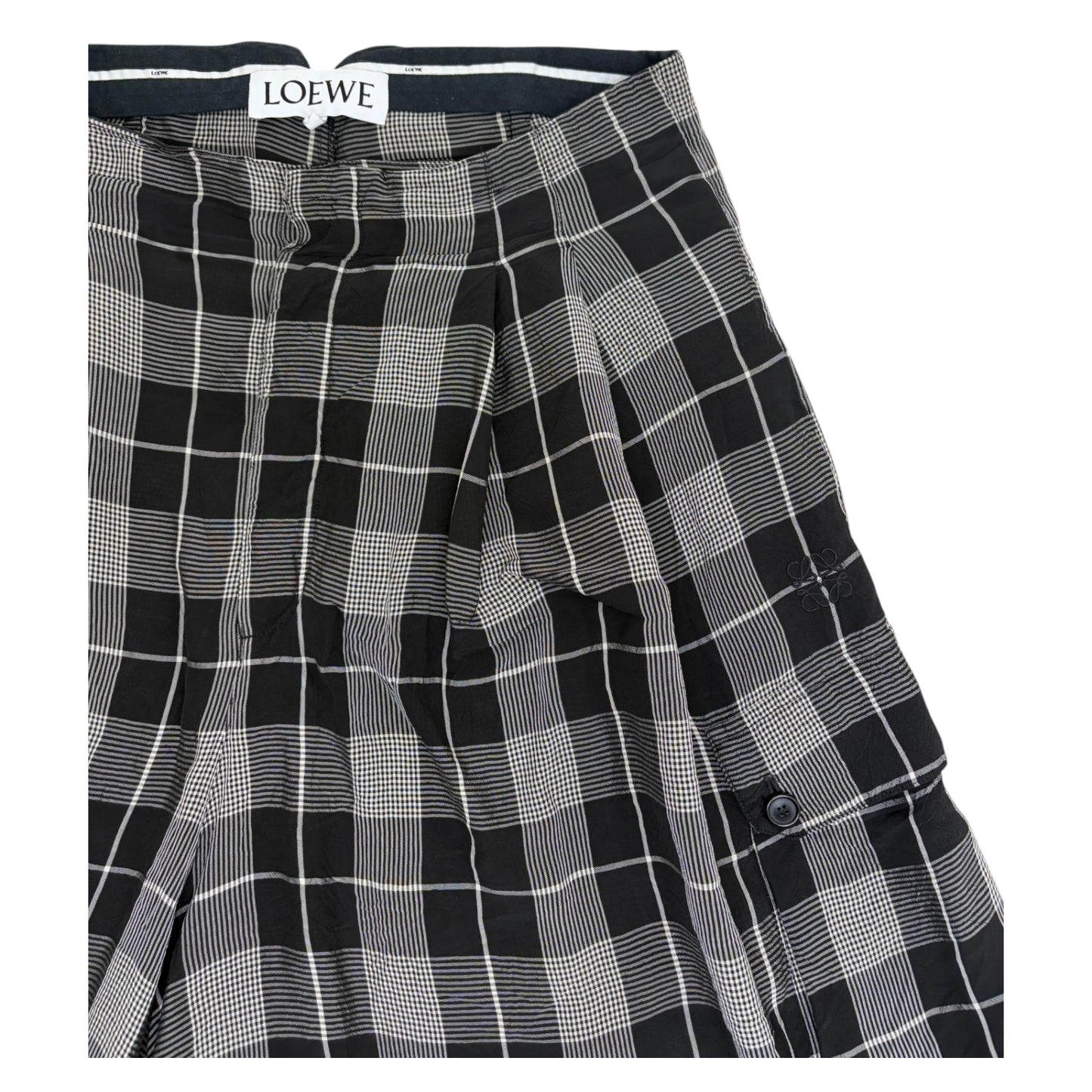 Loewe Plaid Shorts - L
