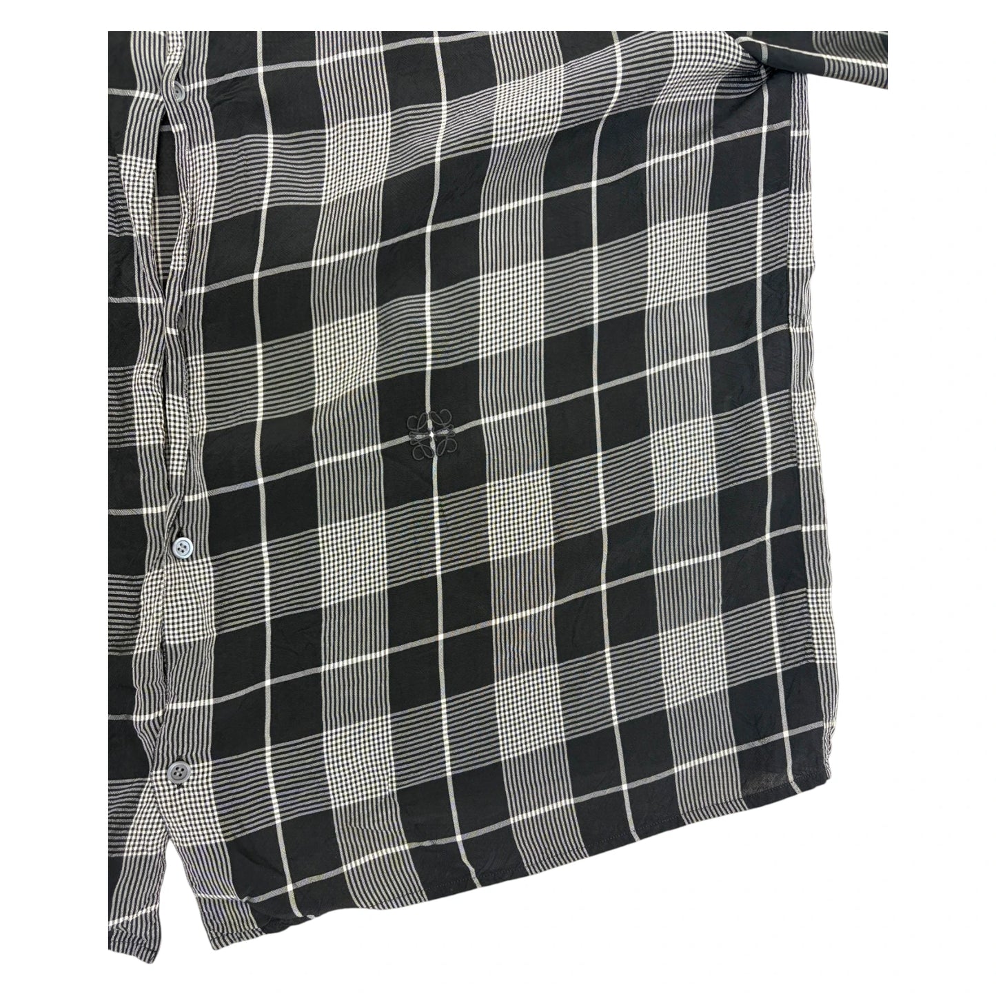 Loewe Plaid Short Sleeve Shirt - M
