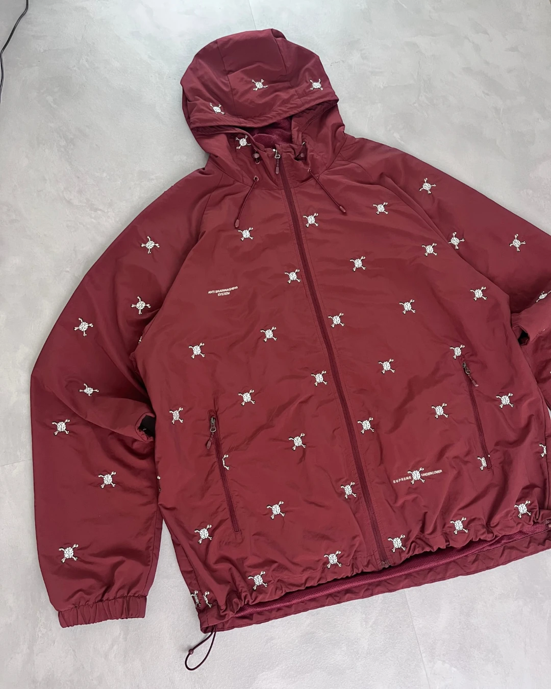 Supreme X Undercover Tracksuit Set burgandy - XL