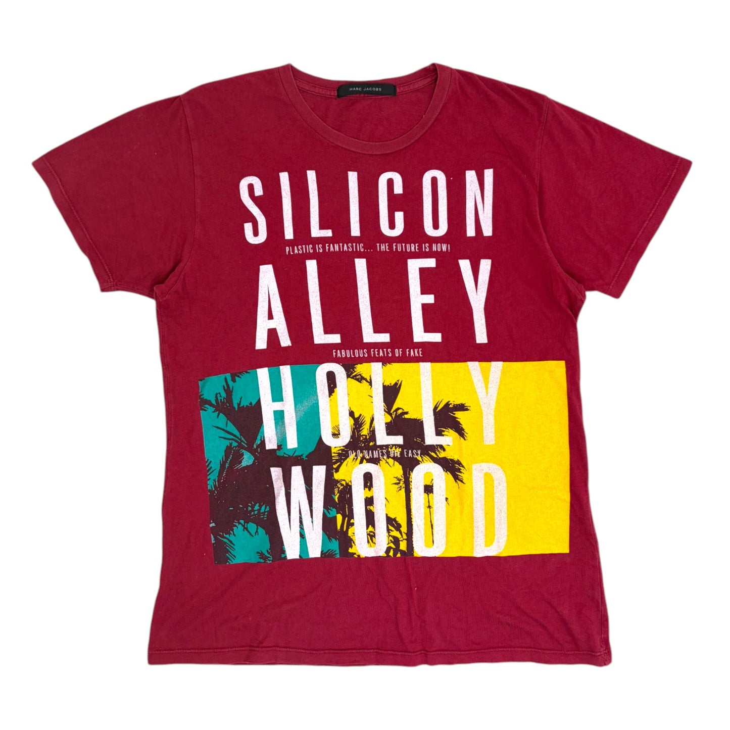 Marc Jacobs Silicon Valley T Shirt burgundy - M