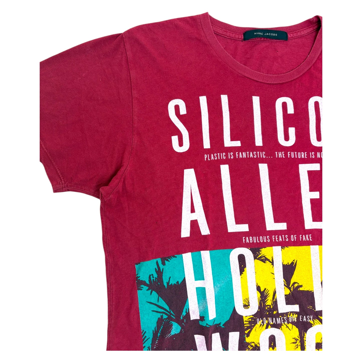Marc Jacobs Silicon Valley T Shirt burgundy - M