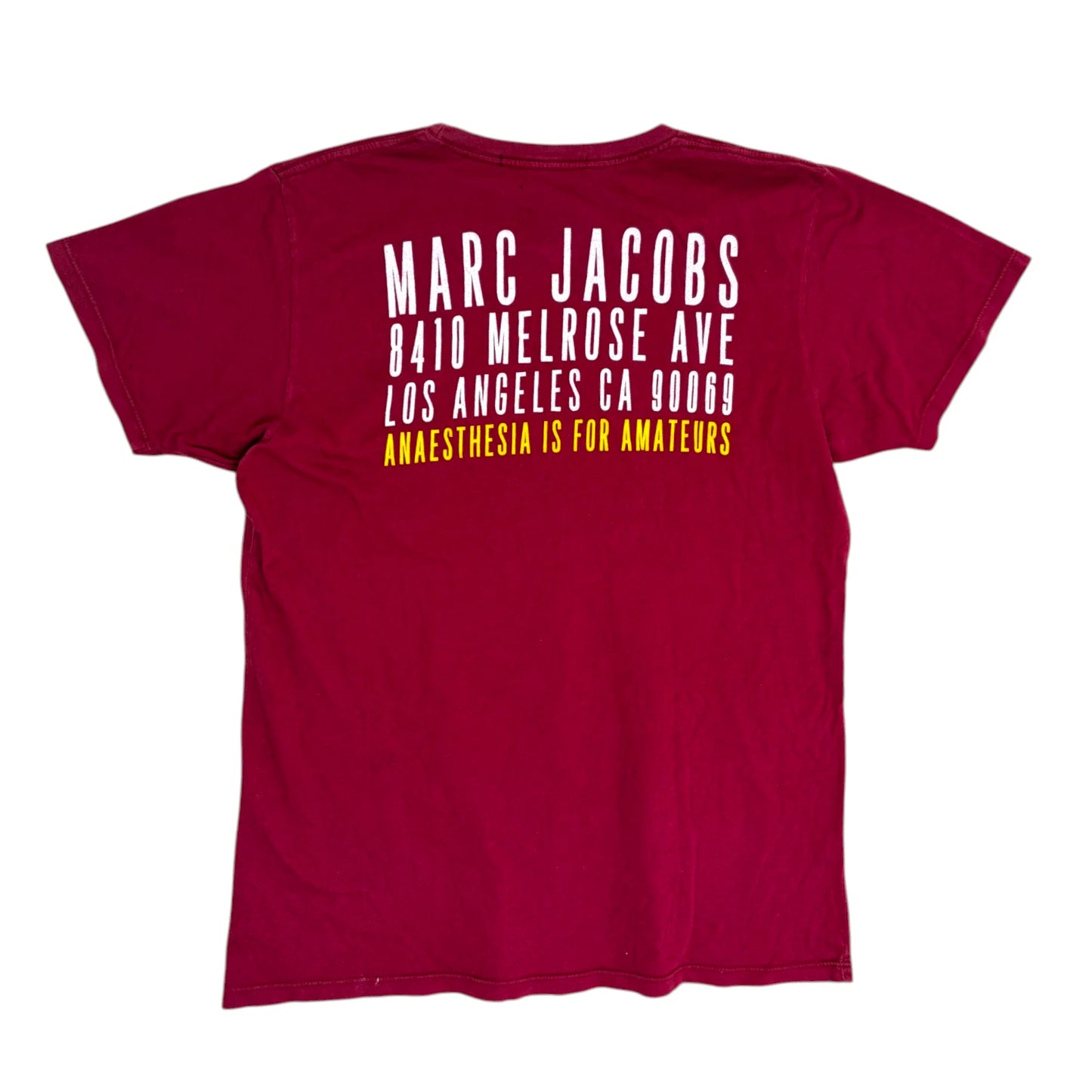 Marc Jacobs Silicon Valley T Shirt burgundy - M