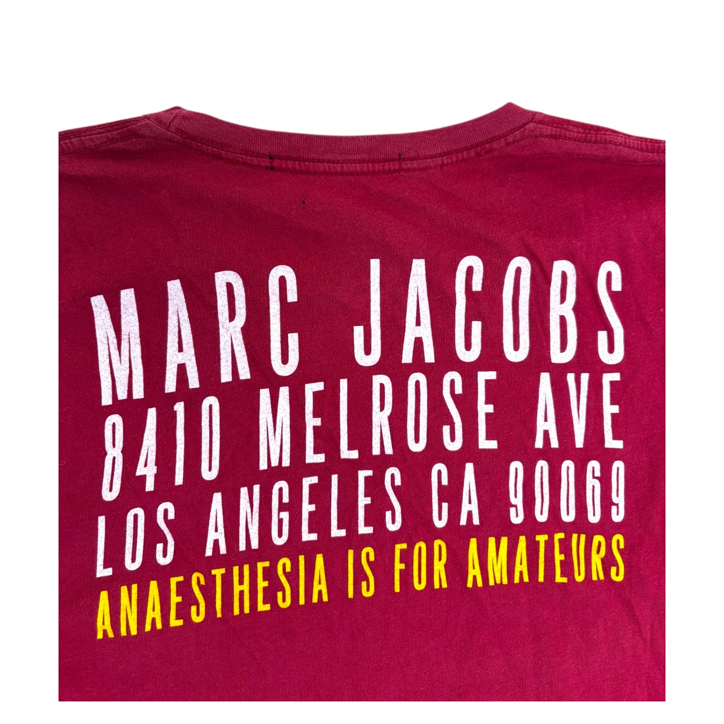 Marc Jacobs Silicon Valley T Shirt burgundy - M