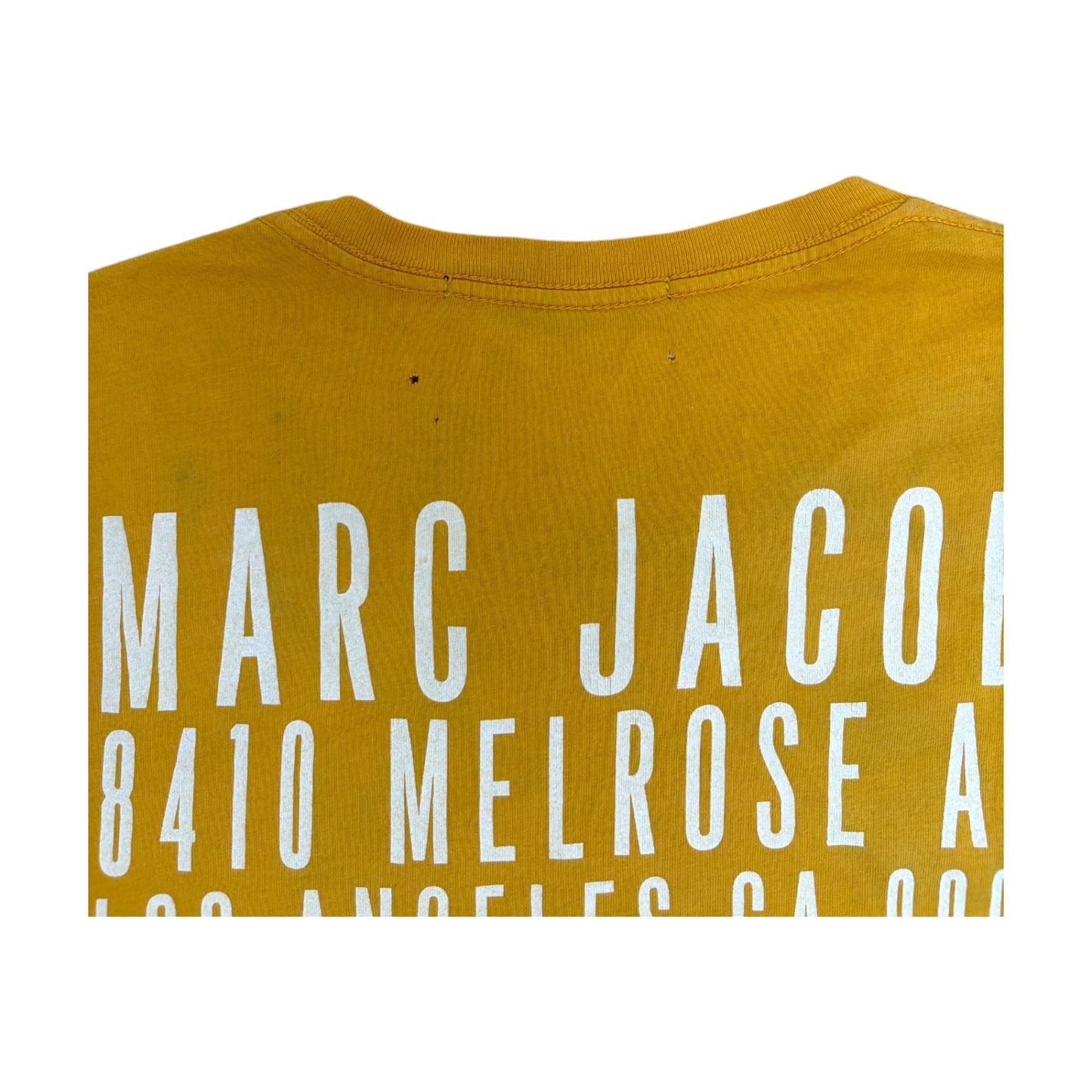 Marc Jacobs Would I Lie T Shirt yellow - M