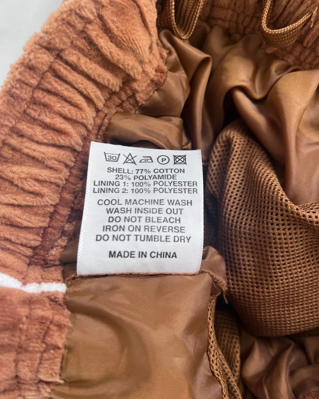 Corteiz Vvs Velour Tracksuit Full Set brown – (GRADE A) / L / M