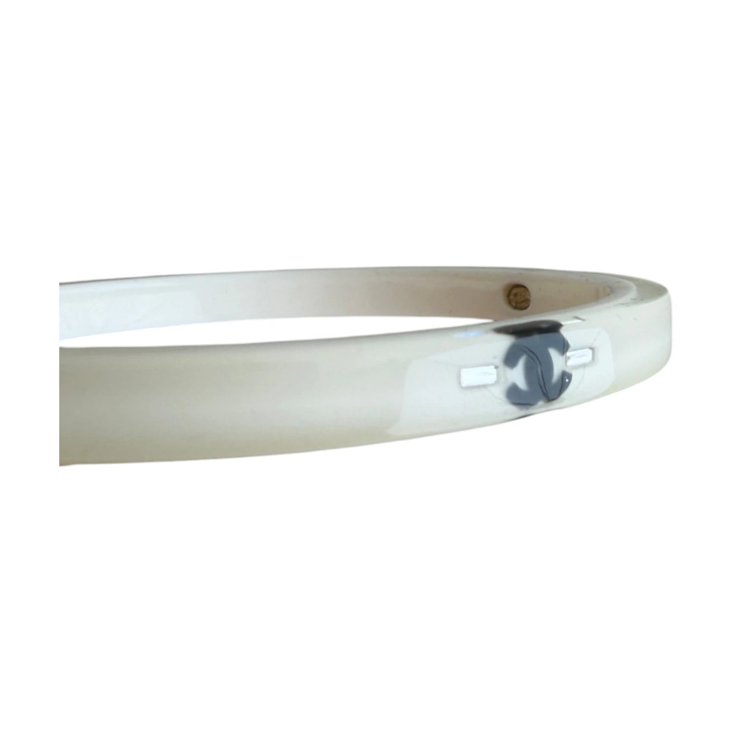Chanel Bangle Bracelet white - OS