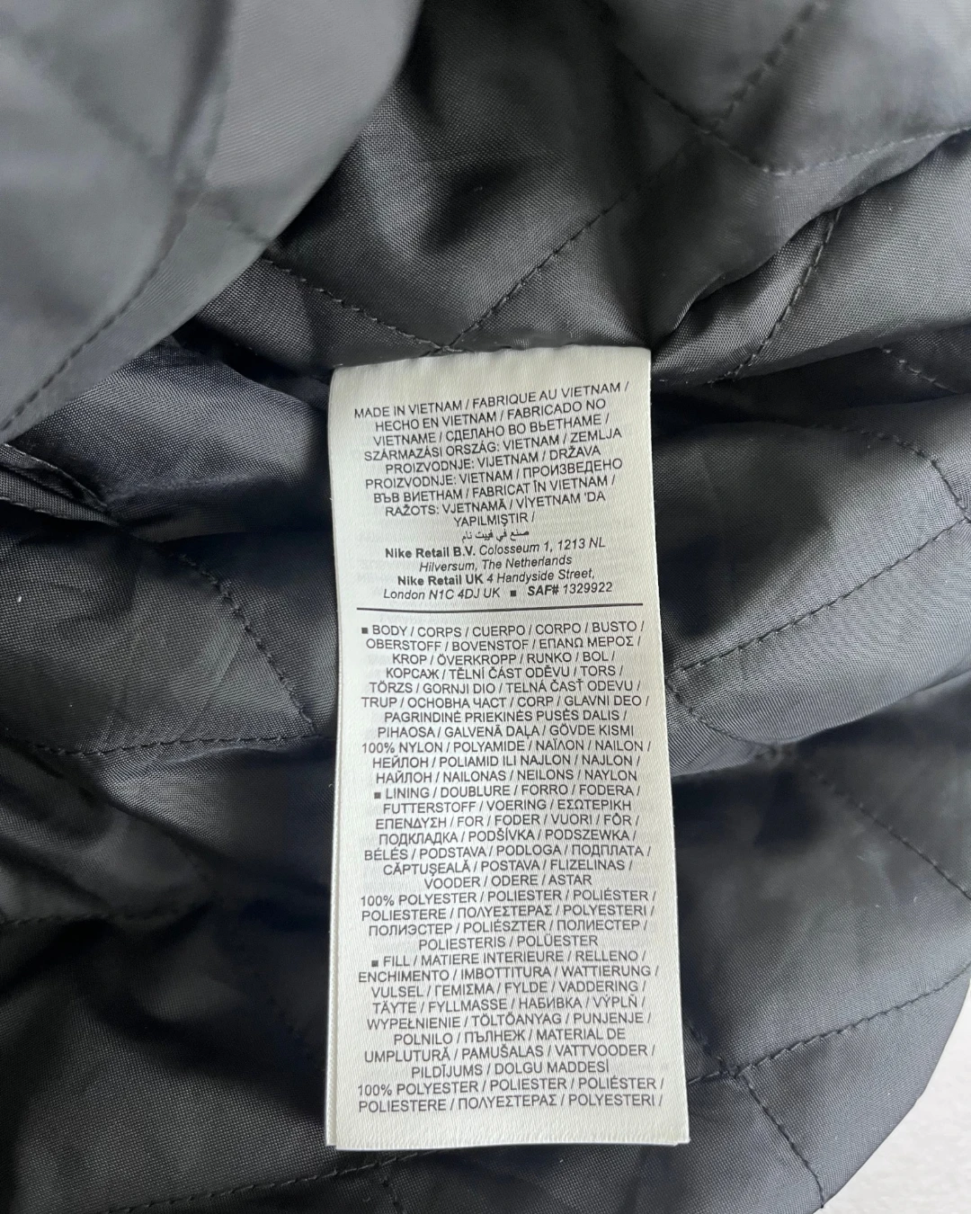 Supreme X Nike Rips Top Pullover Fullset Tracksuit – (GRADE A) / L