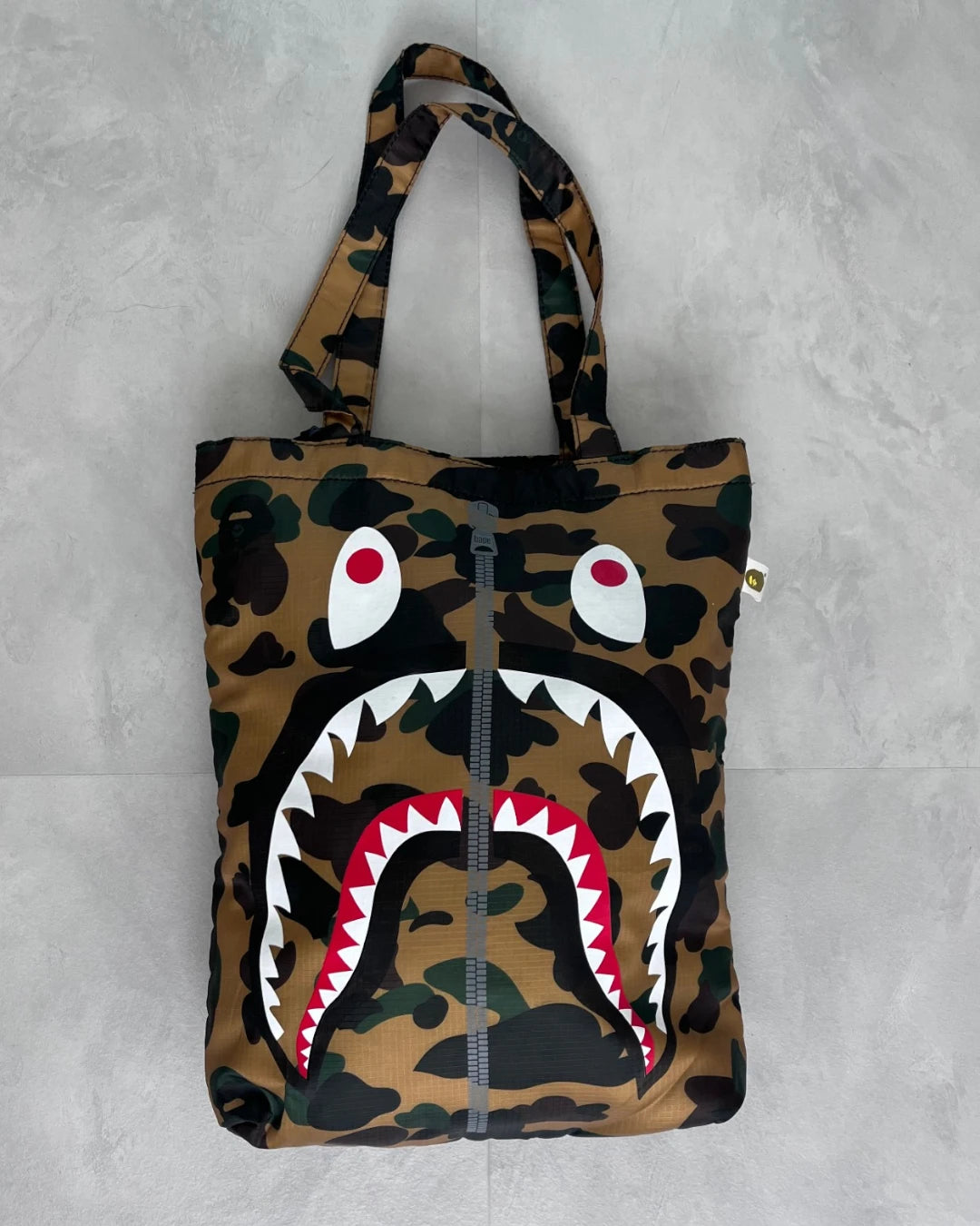 Bape Shark Camo Tote - (NEW)