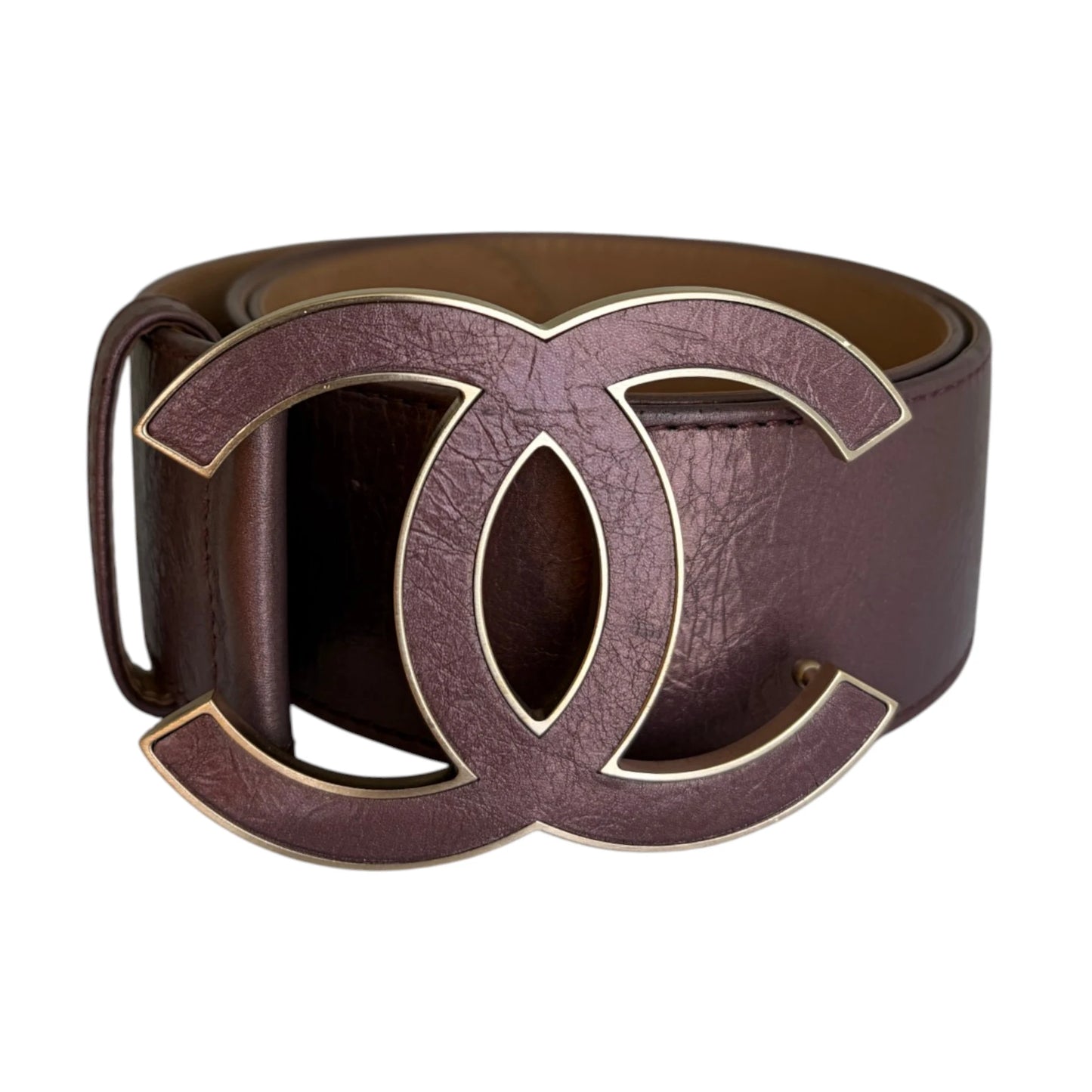 Chanel Logo Belt pink - W32