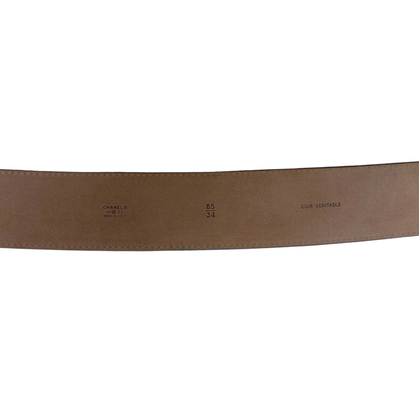 Chanel Logo Belt pink - W32