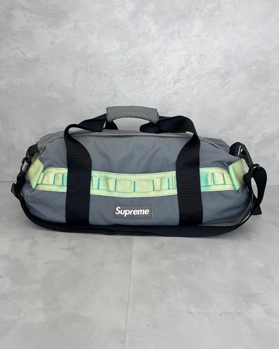 Supreme Mini Duffle Bag Ss 2007 grey