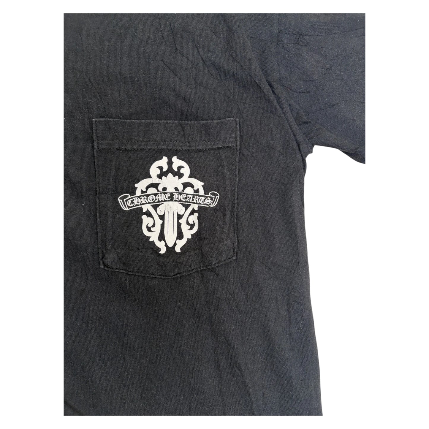 Chrome Hearts Pocket Spine Dagger T Shirt black - M