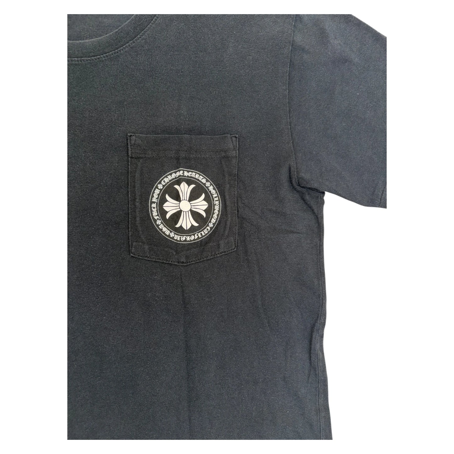 Chrome Hearts Pocket Circle Logo T Shirt black - M