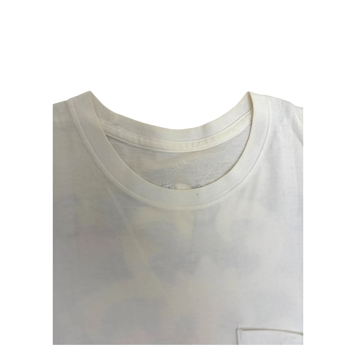 Chrome Hearts Layered Dagger Pocket Logo T Shirt white - S