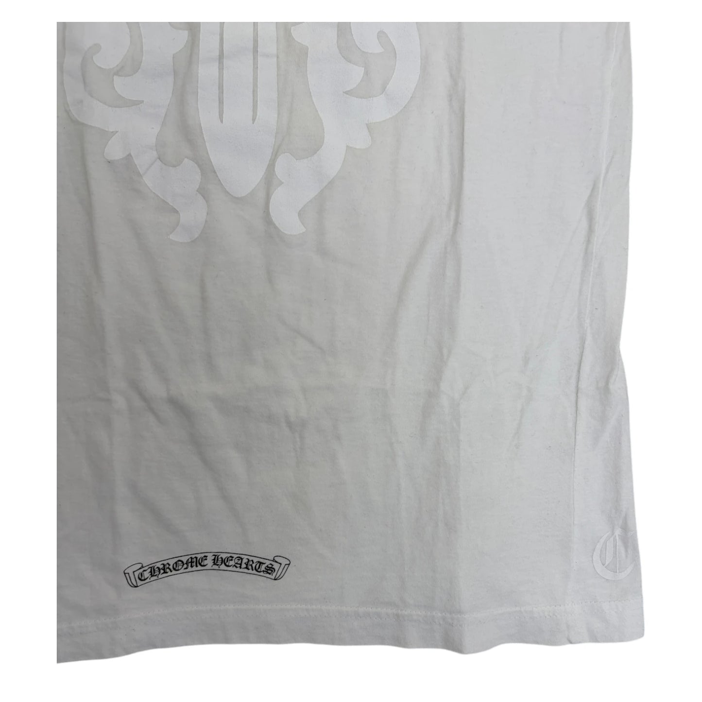 Chrome Hearts Layered Dagger Pocket Logo T Shirt white - S