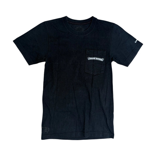 Chrome Hearts Script Pocket Logo T Shirt black - XS