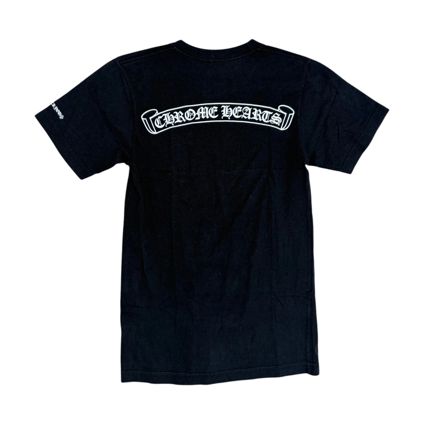 Chrome Hearts Script Pocket Logo T Shirt black - XS