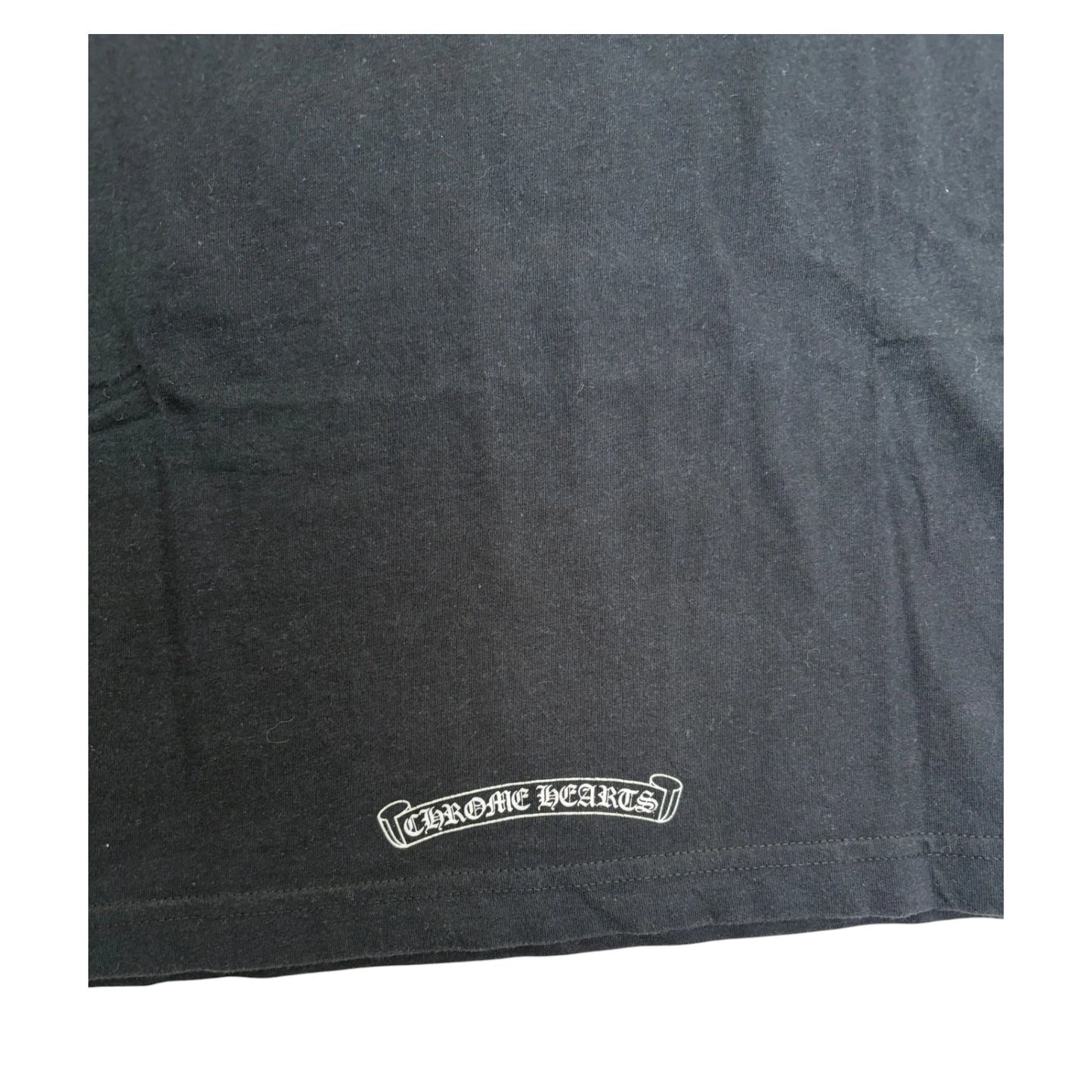 Chrome Hearts Neck Stars T Shirt black - L
