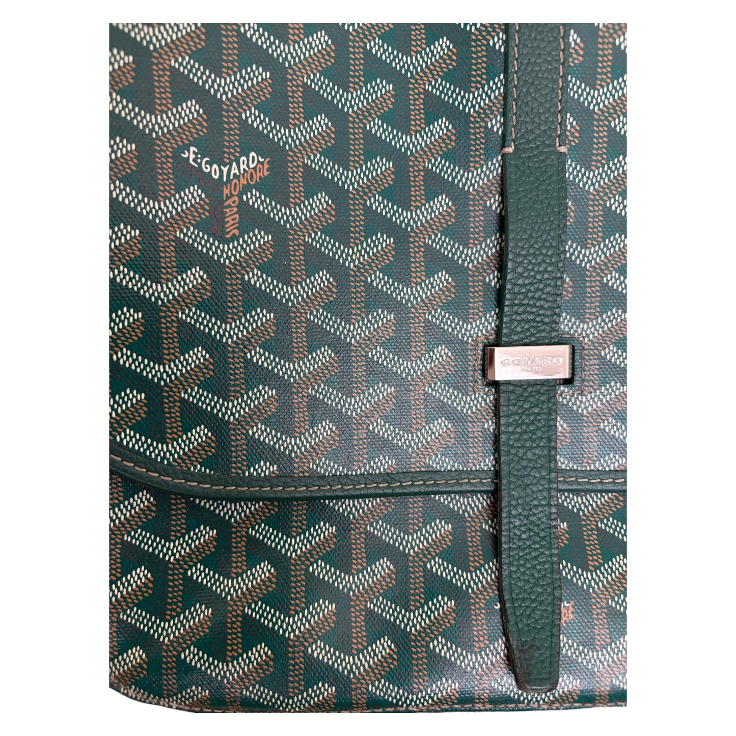 Goyard Belvedere PM Bag green