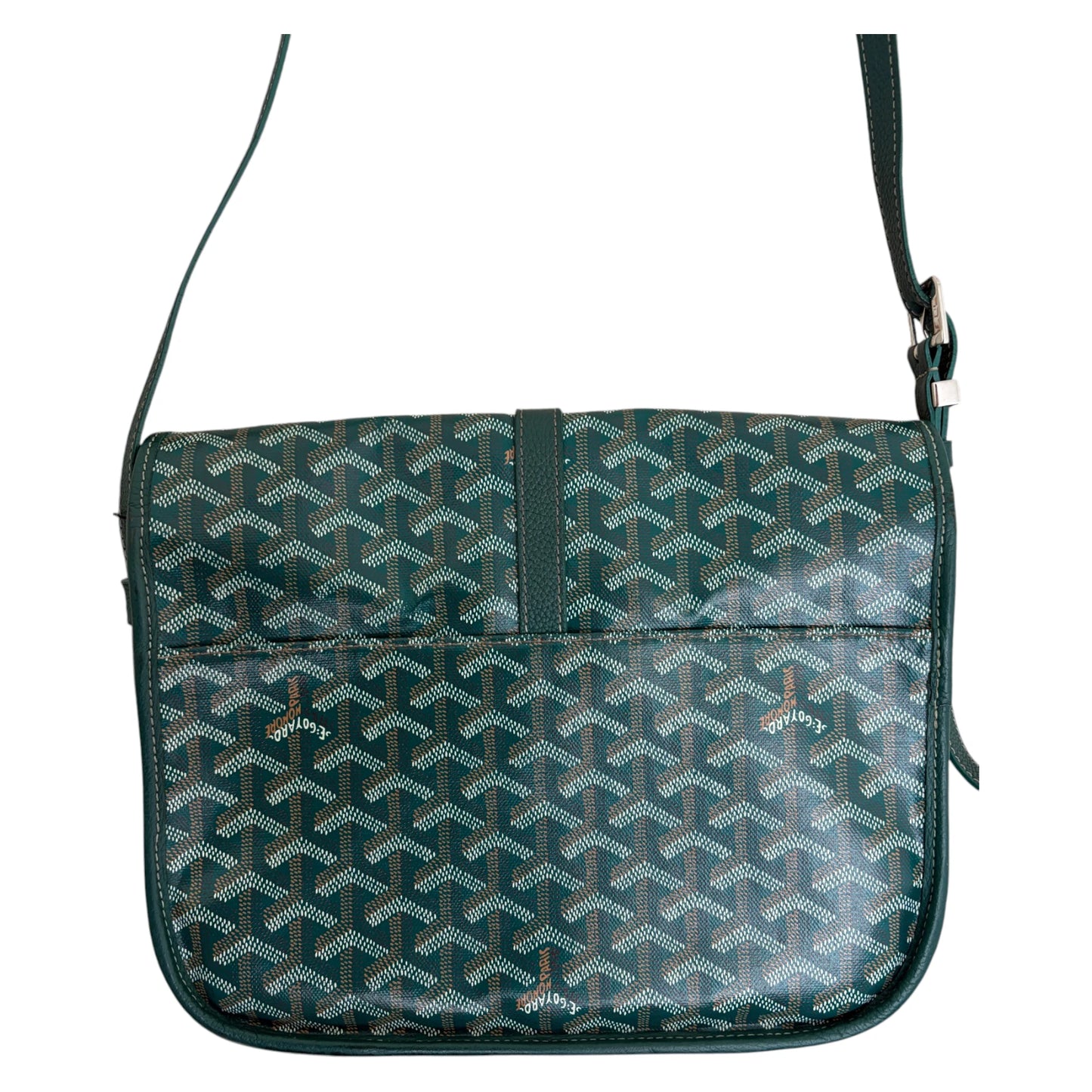 Goyard Belvedere PM Bag green