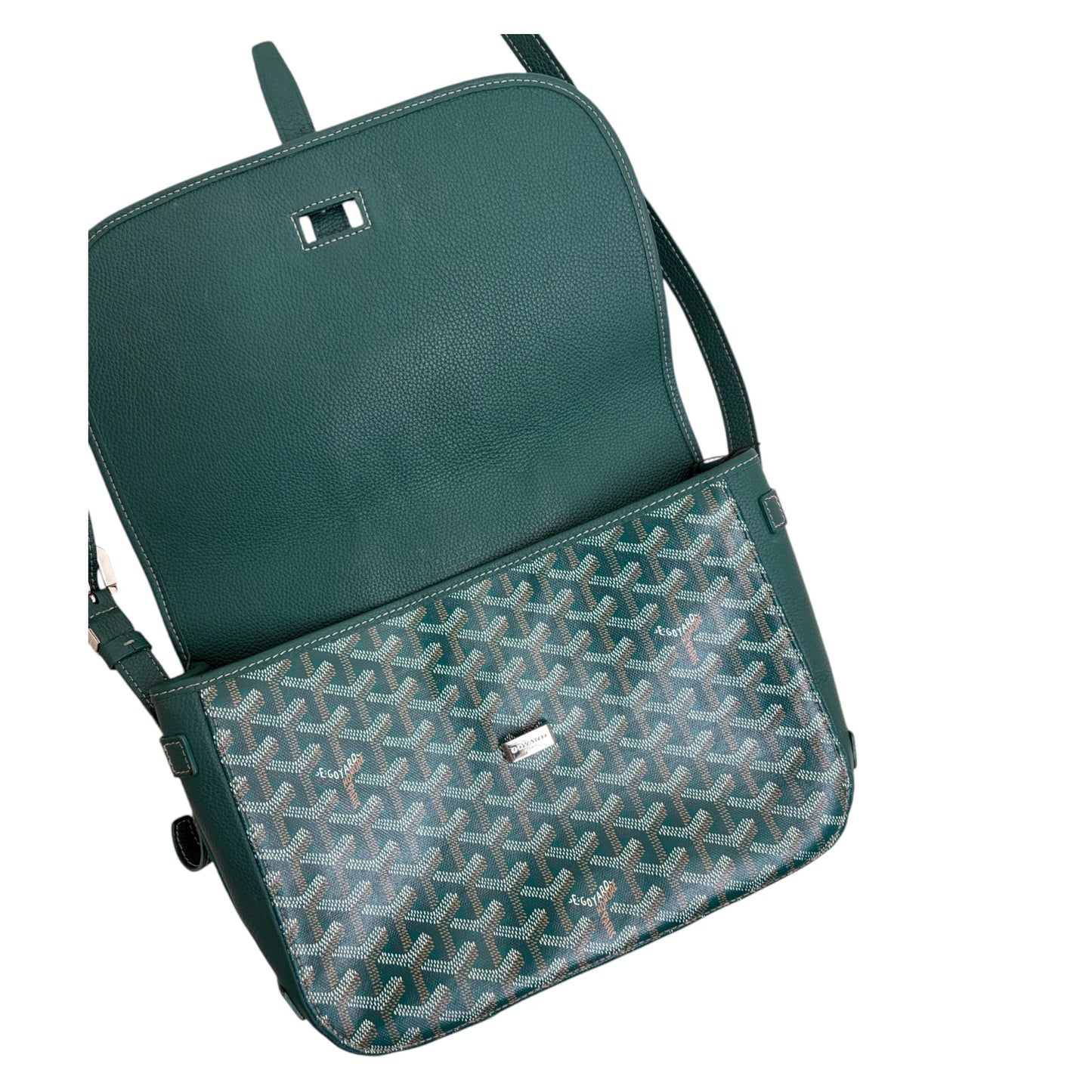 Goyard Belvedere PM Bag green