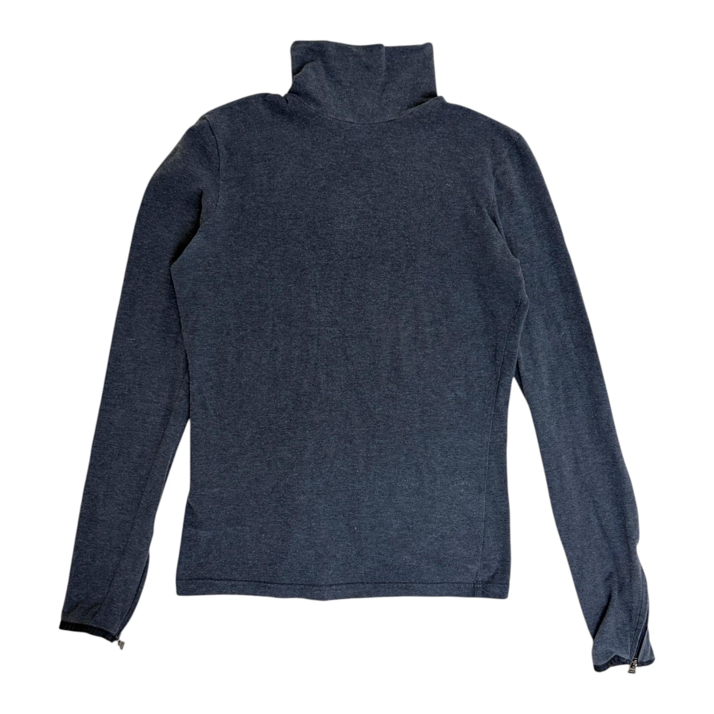 Prada 2000s Mock neck grey - S