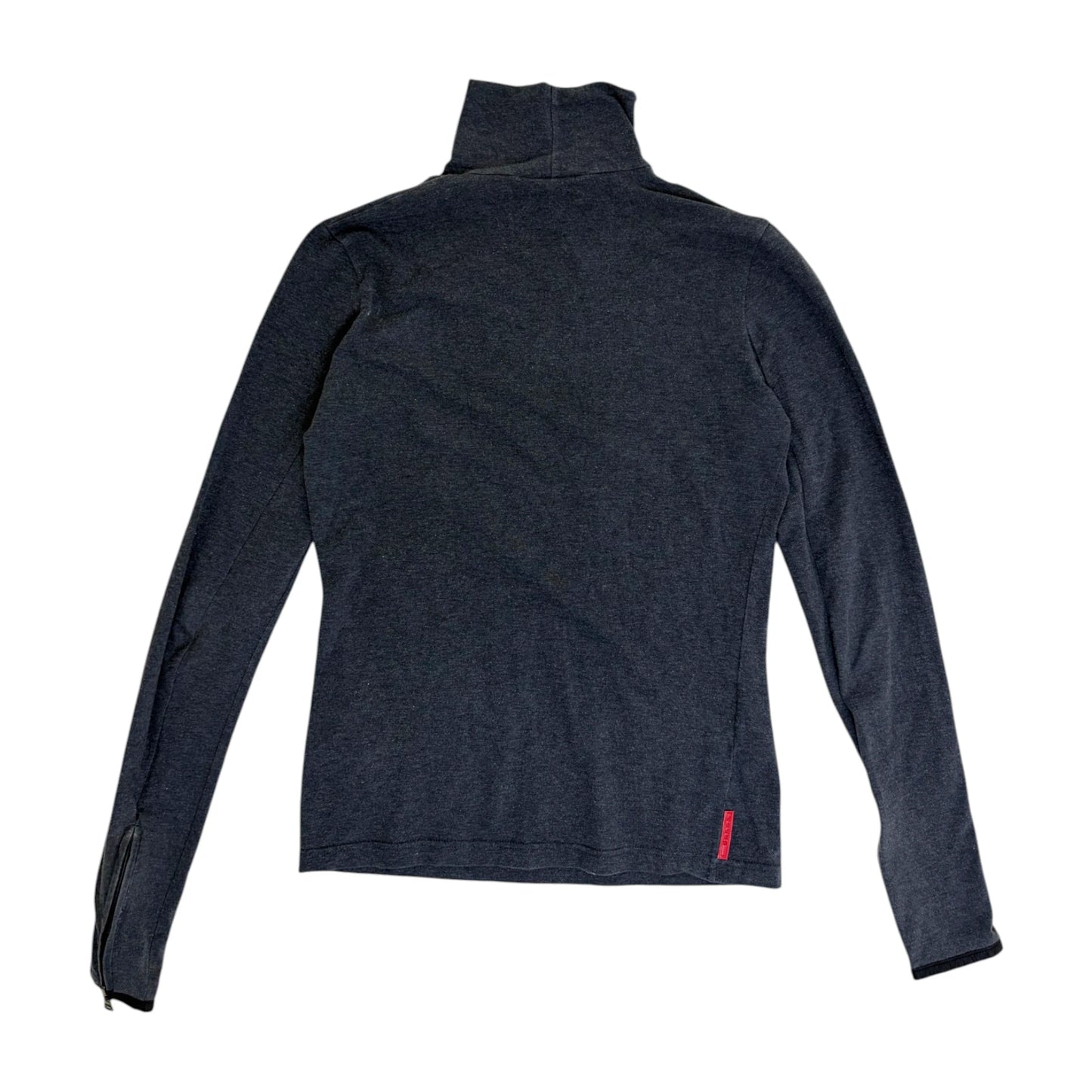 Prada 2000s Mock neck grey - S