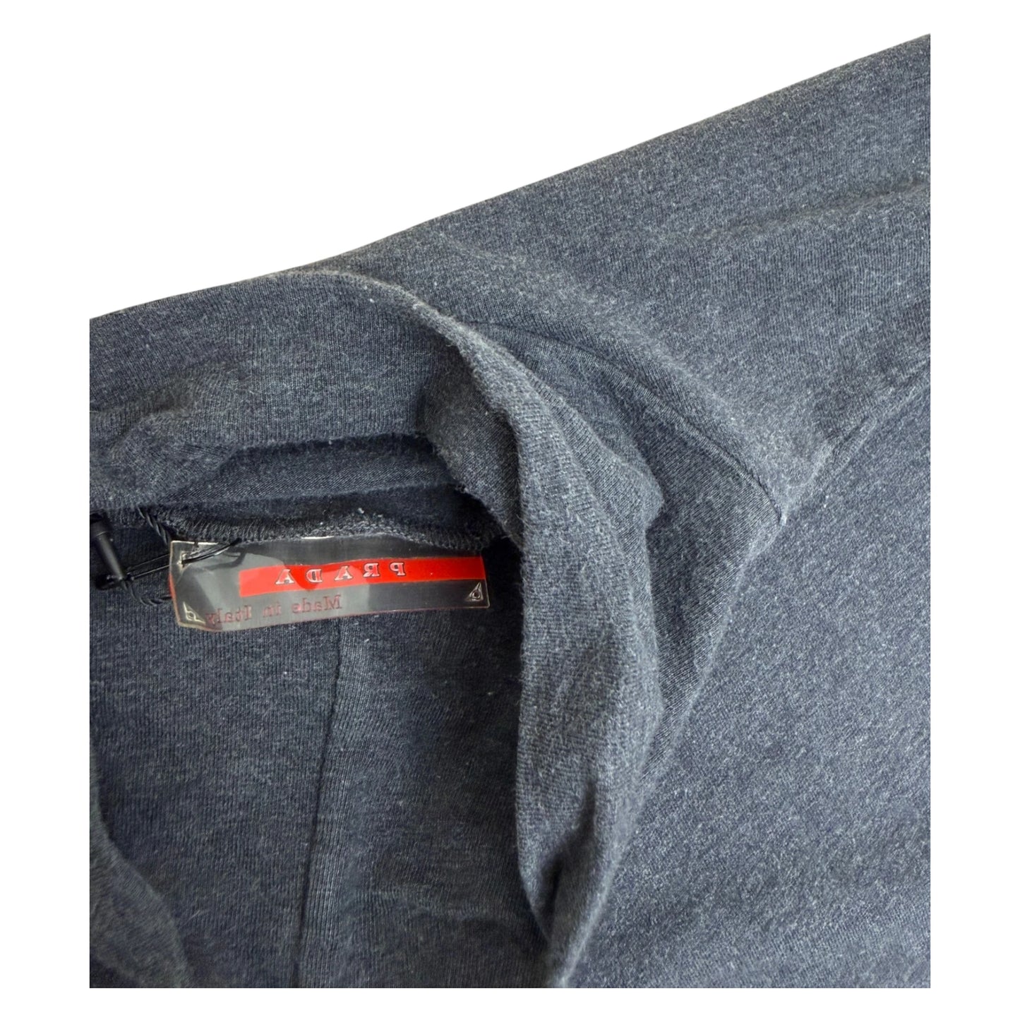 Prada 2000s Mock neck grey - S
