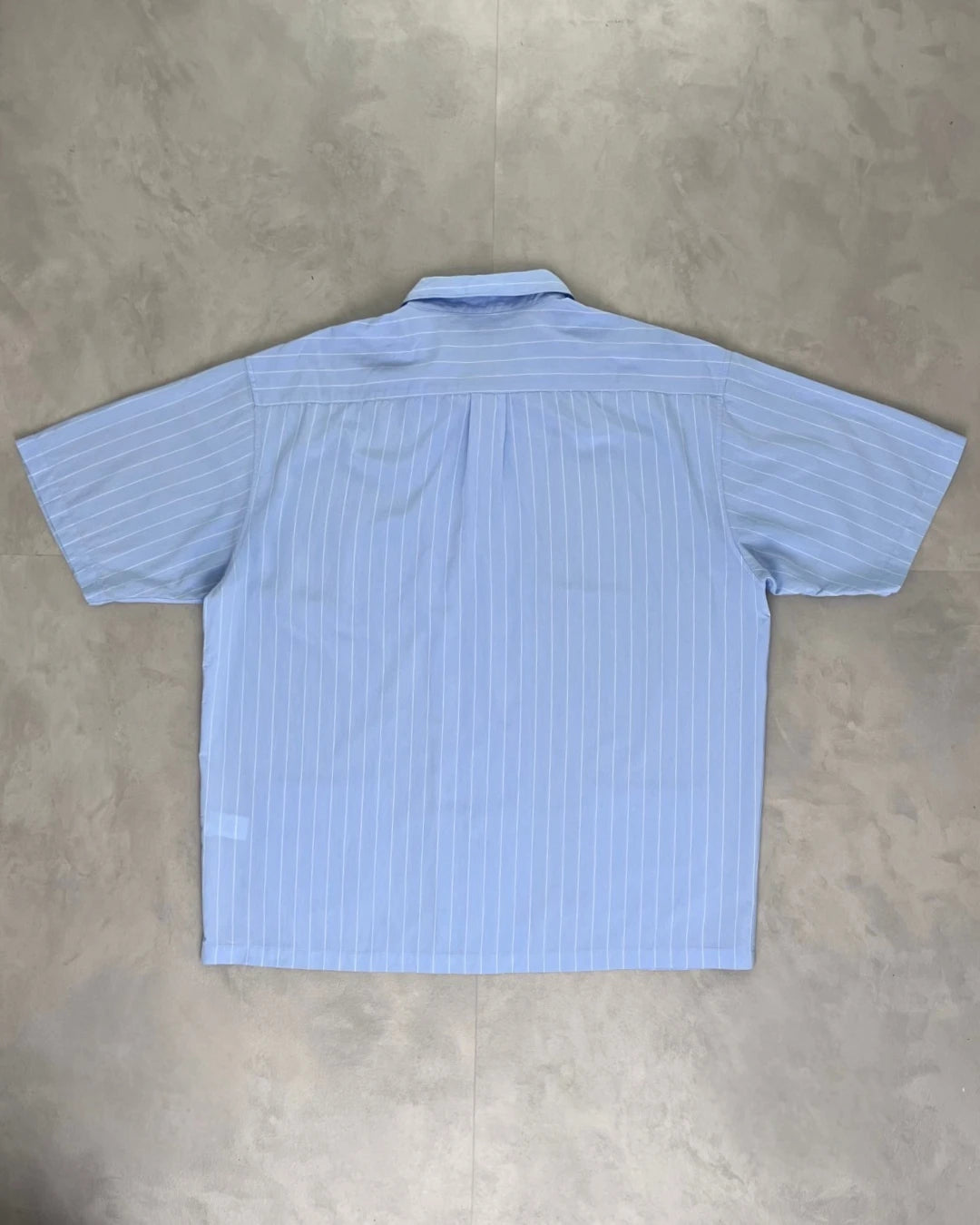 Supreme Pinstripe Shirt blue – L